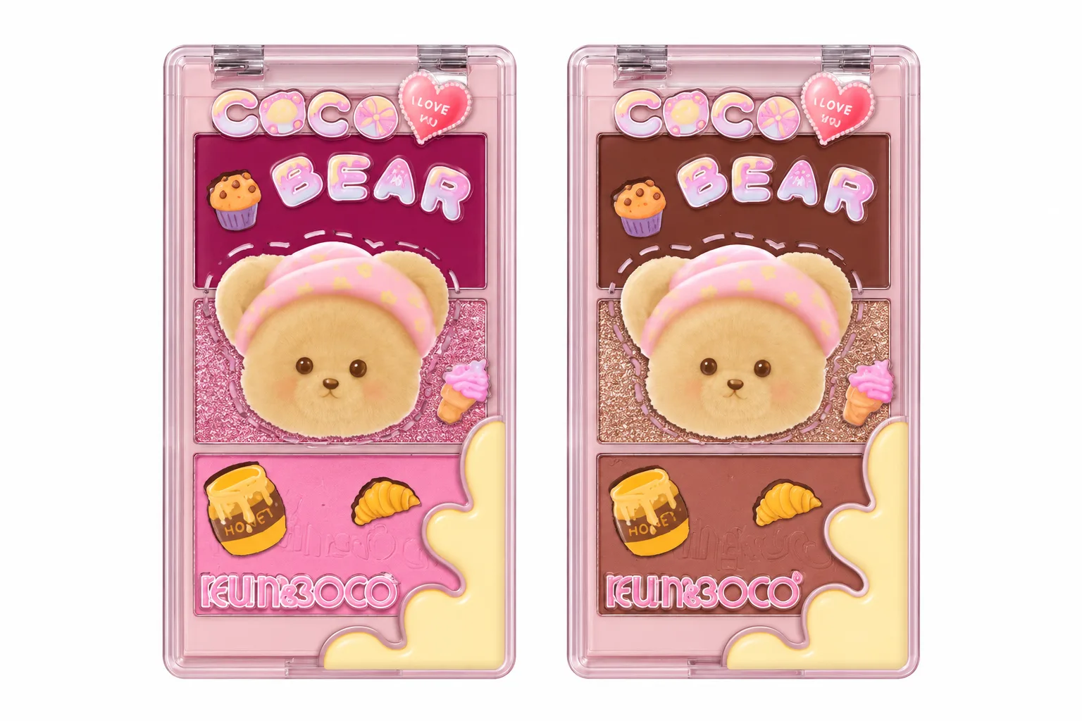 Rubor Coco Bear 3 en 1 - Nido Pastel (vista 3)