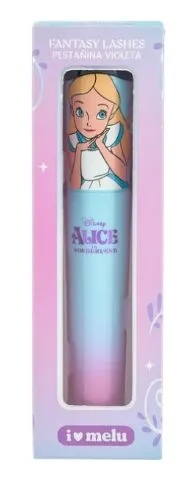 Pestañina Alicia en el país de las maravillas violeta